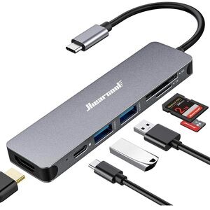 Hiearcool USB C Hub for MacBook – 7-in-1 USBC Adapter